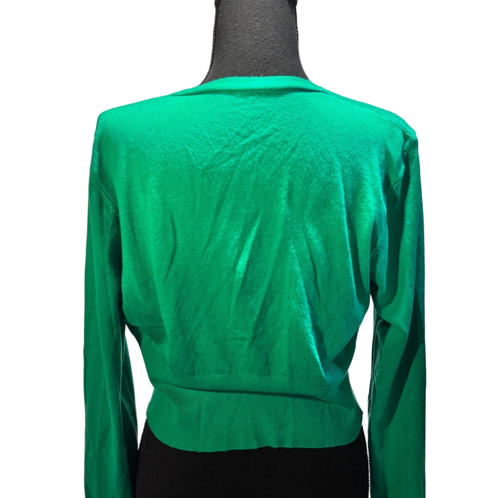 Green Cardigan Women's Size XXL - Picture 4 of 8